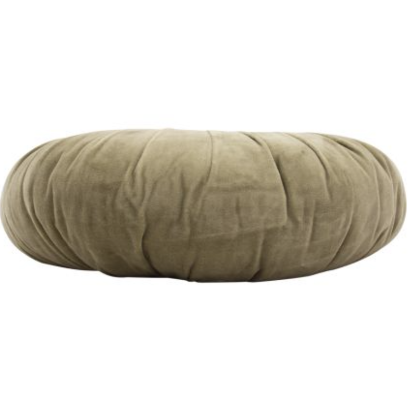 -- Kussen rond Mila groen 45cm