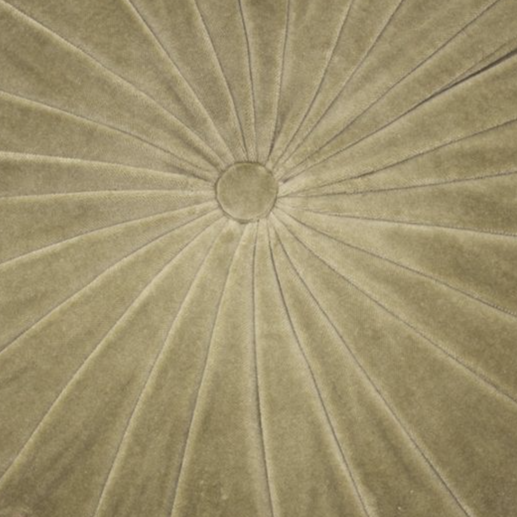 -- Kussen rond Mila groen 45cm
