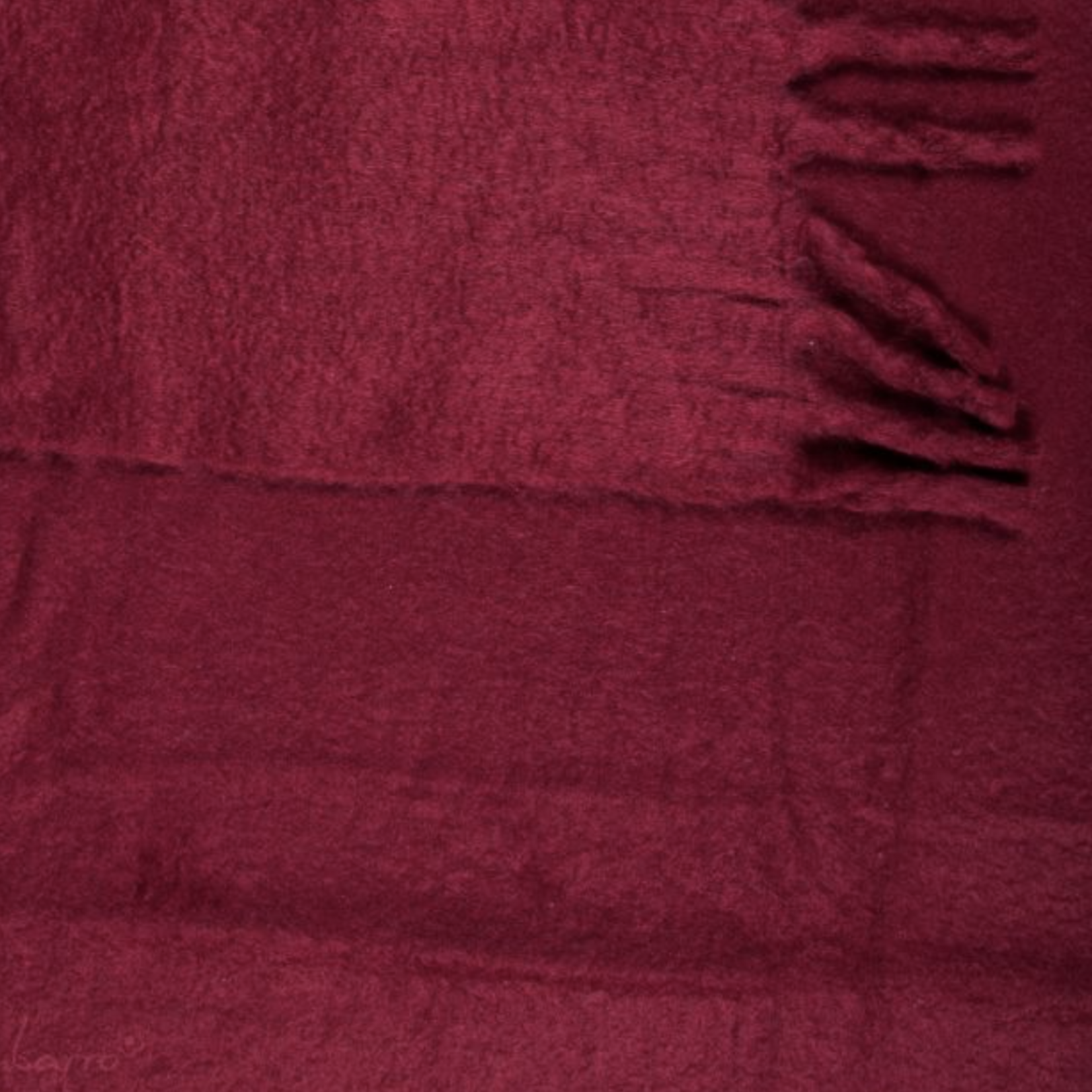 -- Plaid chrissy burgundy 130X170CM