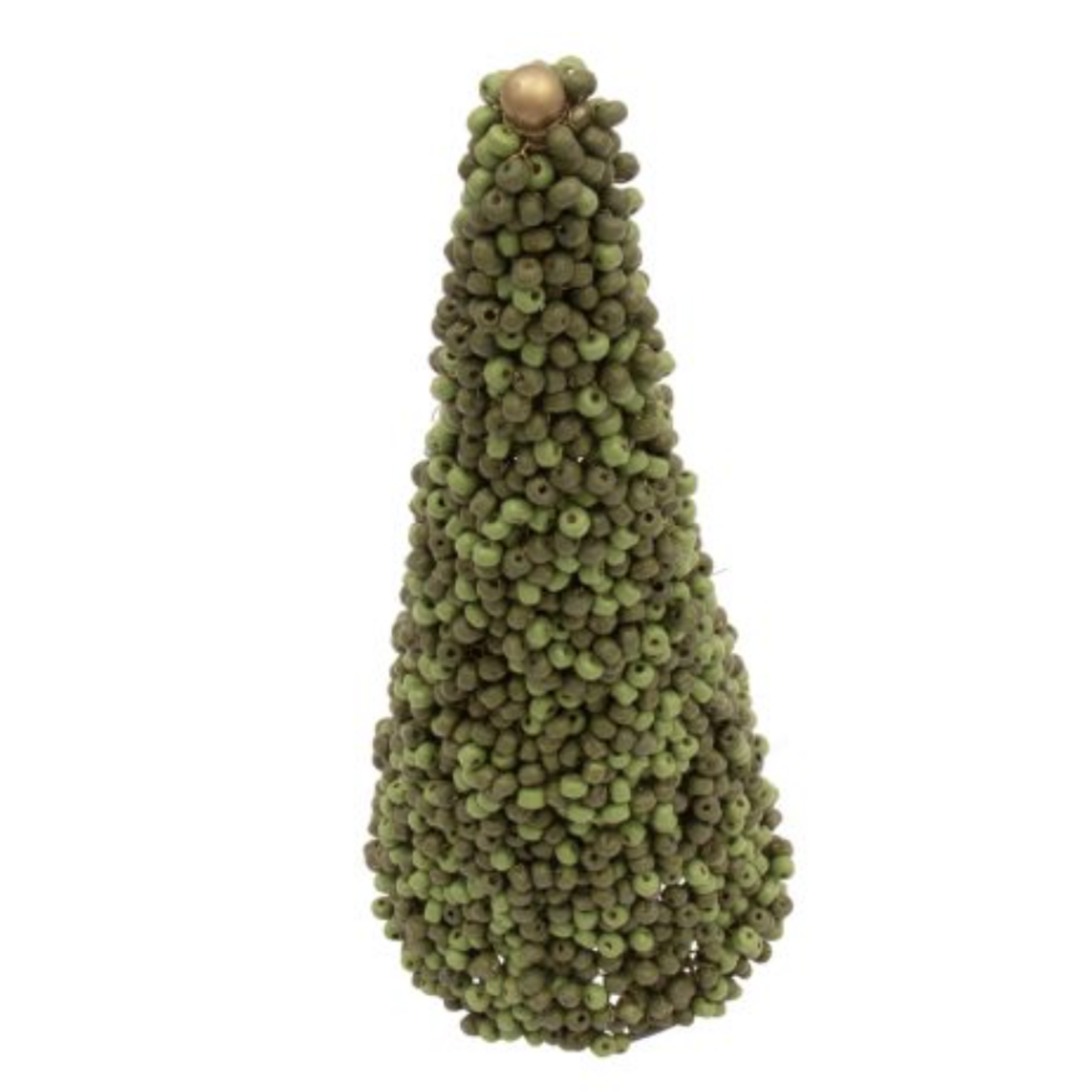 -- Christmas Tree houten kralen groen