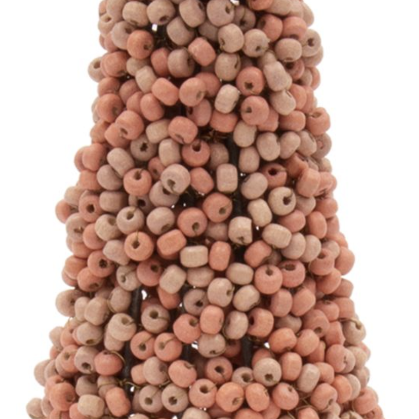 -- Christmas Tree houten kralen koraal