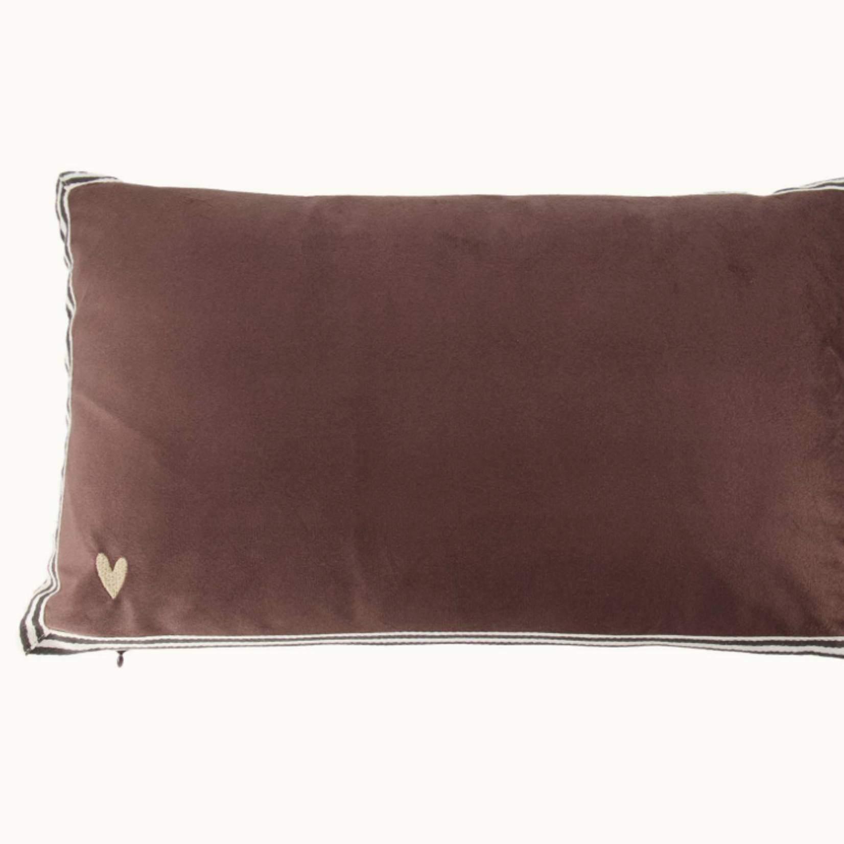 ZUSSS ZUSSS - Kussen velvet hartje 30x50cm