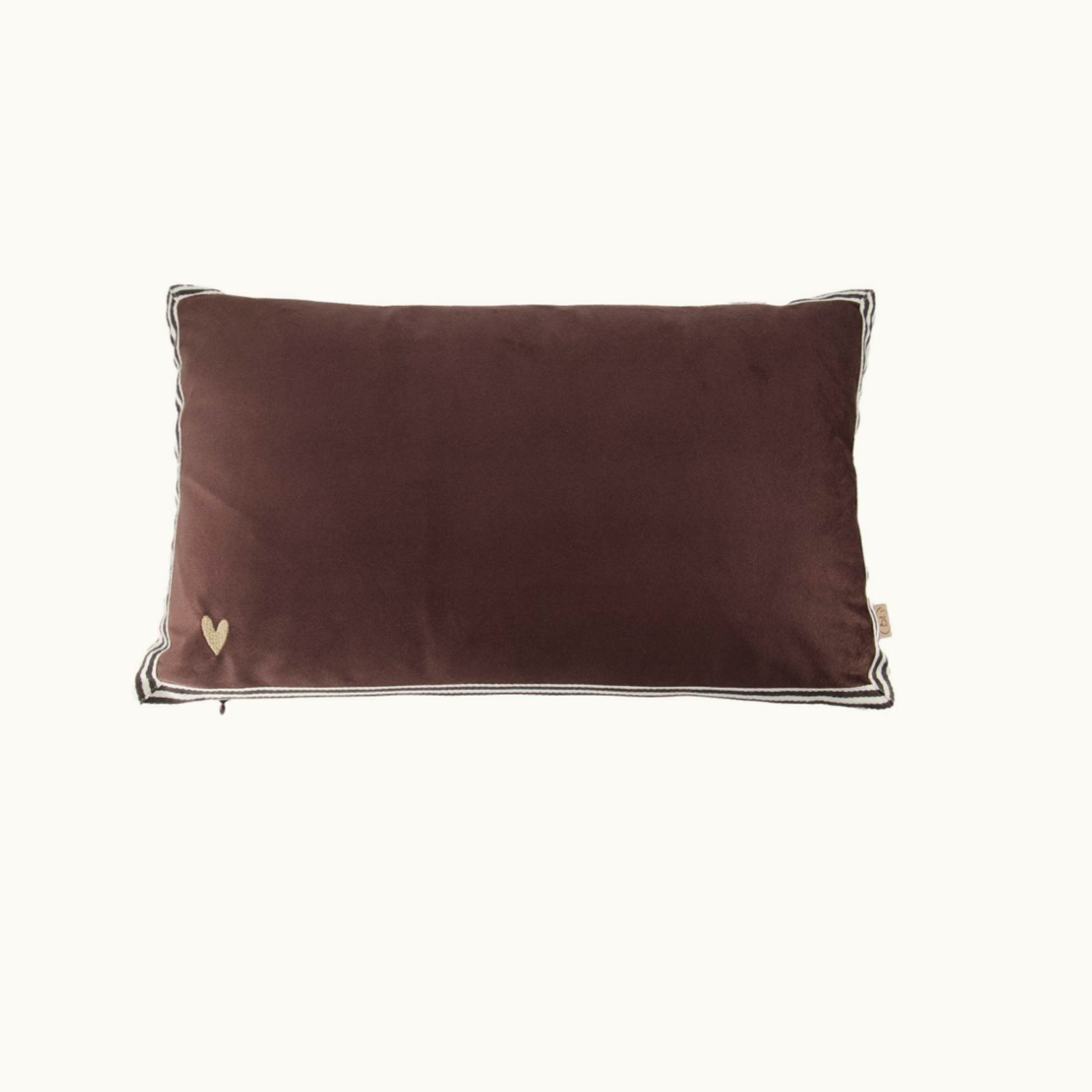 ZUSSS ZUSSS - Kussen velvet hartje 30x50cm