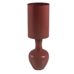 WOOOD EXCLUSIVE WOOOD - Tafellamp Loa XLmetaal hoogglans rood  H 100 x B 33 x D 33 cm