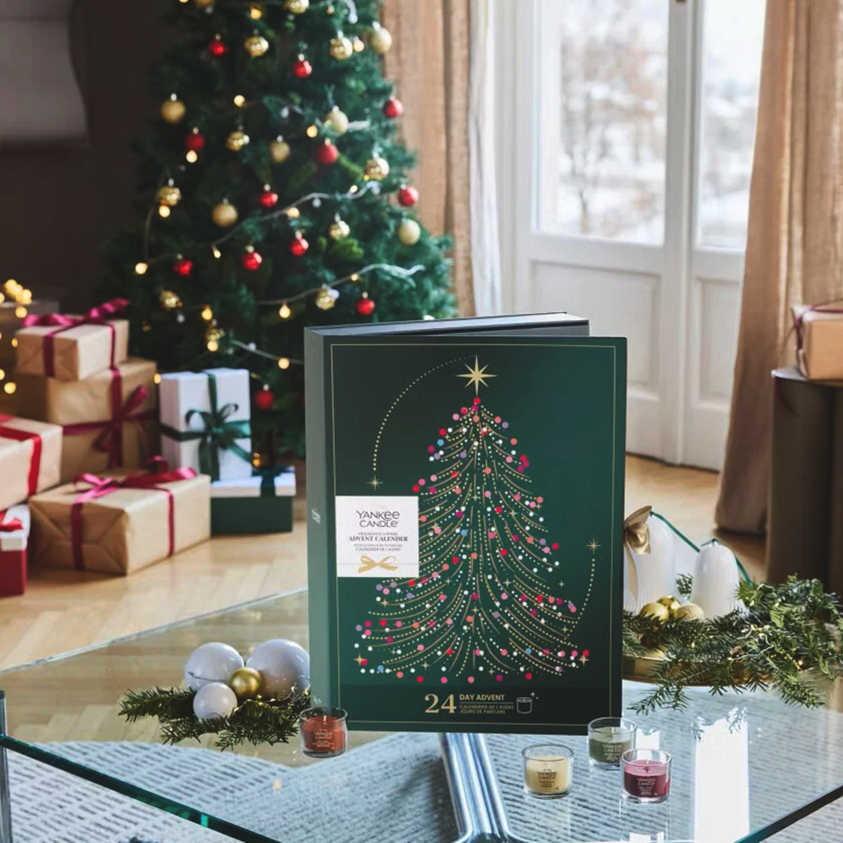 YANKEE CANDLE YANKEE CANDLE - Adventskalender 2026 - inhoud 24 kaarsen