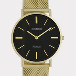 OOZOO OOZOO - Horloge met stalen band C9913 goud