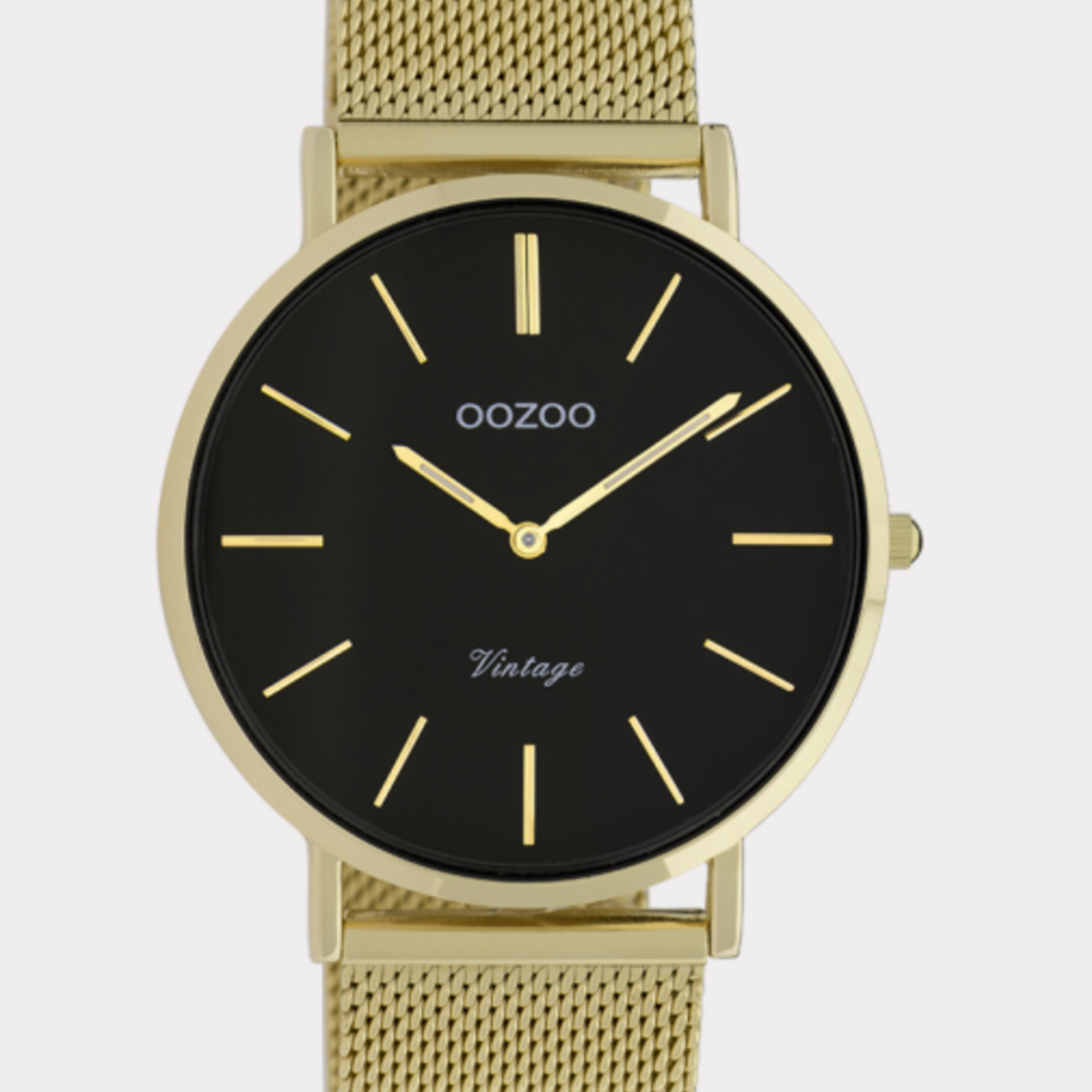 OOZOO OOZOO - Horloge met stalen band C9913 goud