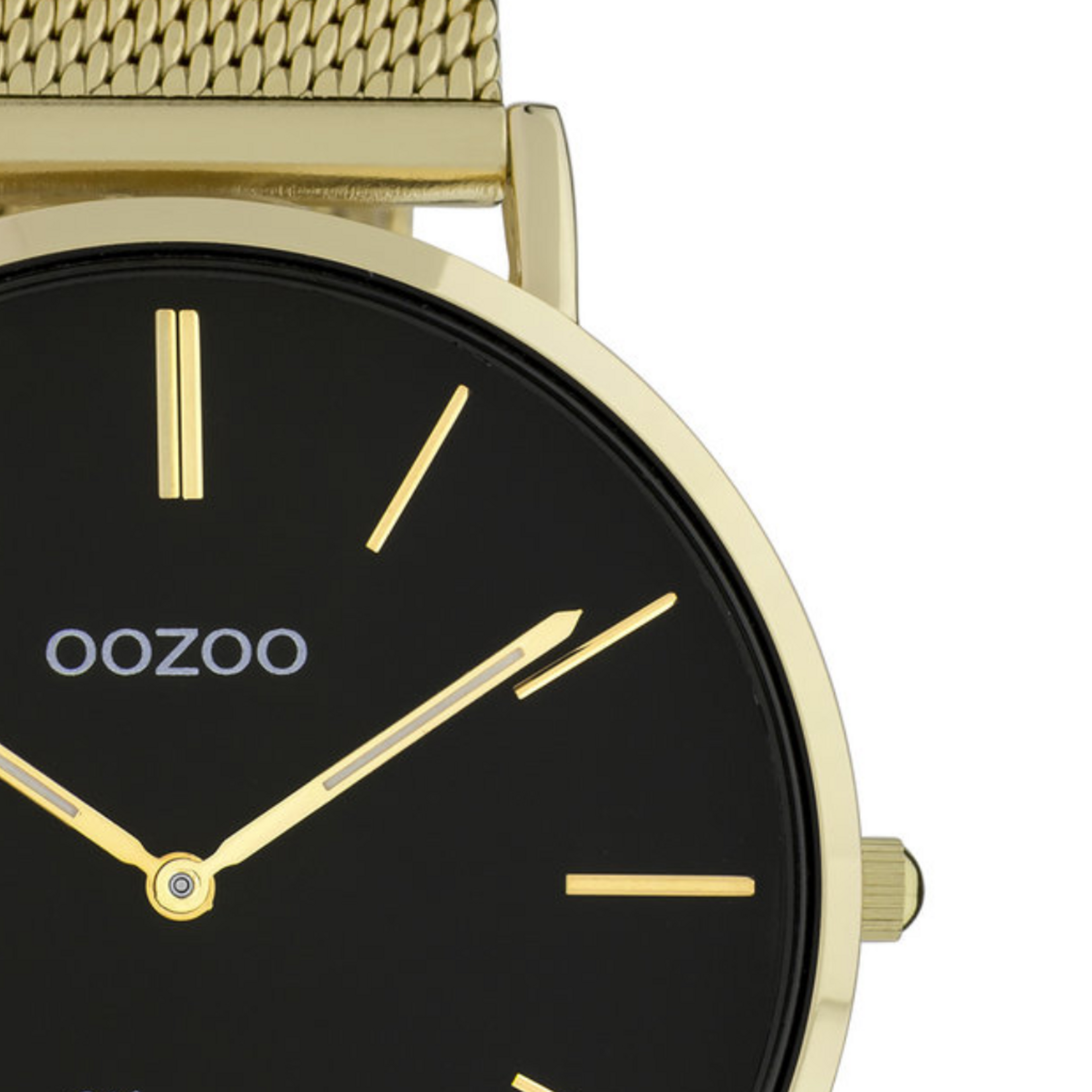 OOZOO OOZOO - Horloge met stalen band C9913 goud