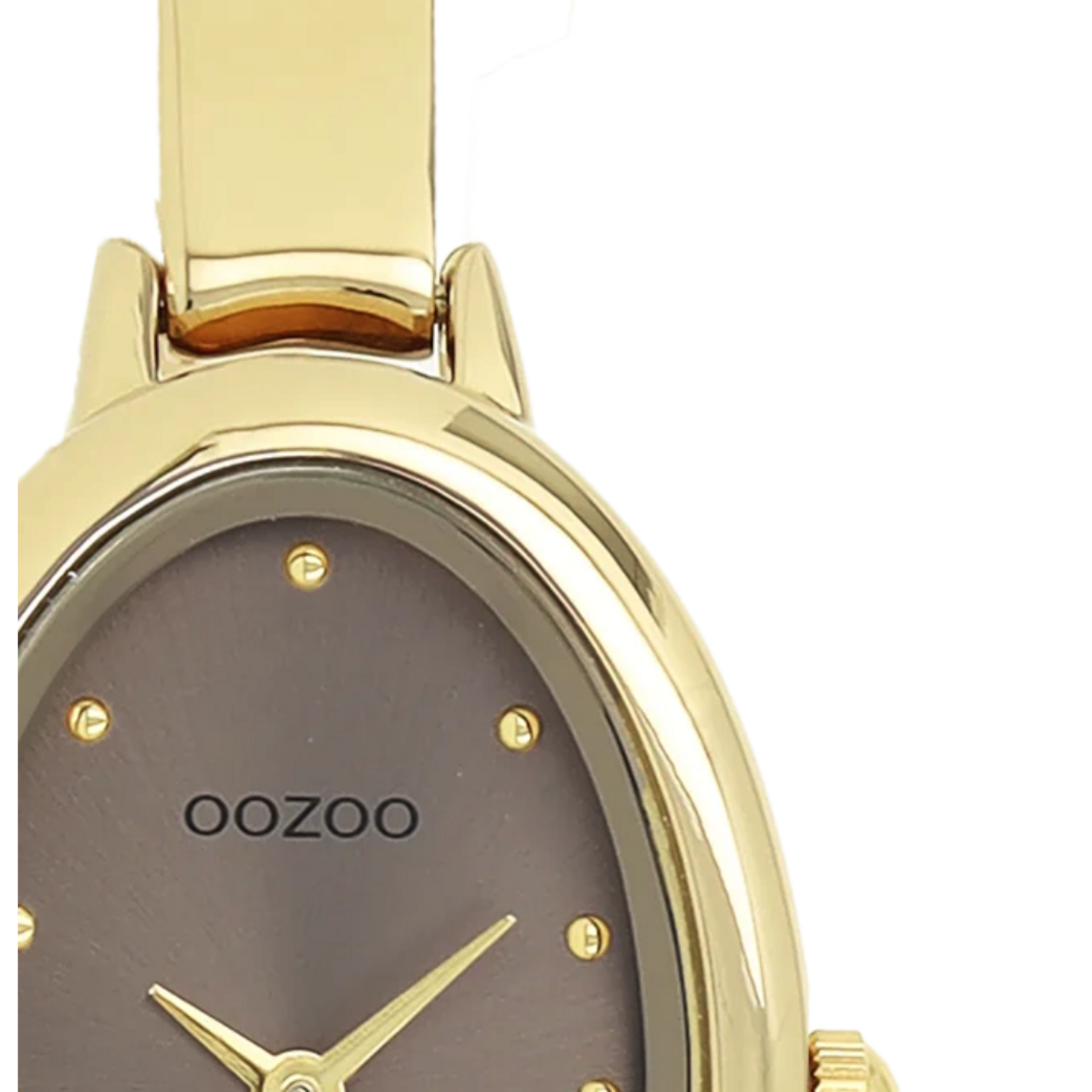 OOZOO OOZOO - Horloge goudkleurig met bangle - C20463