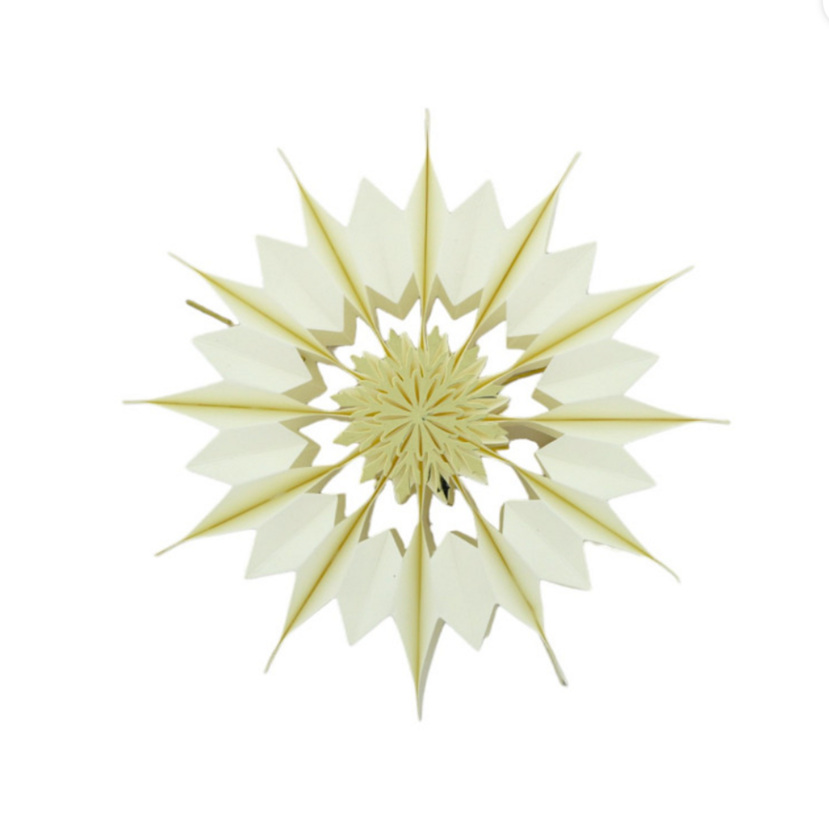 -- HS - Kerstster Paper Star Rid S LED gebroken wit