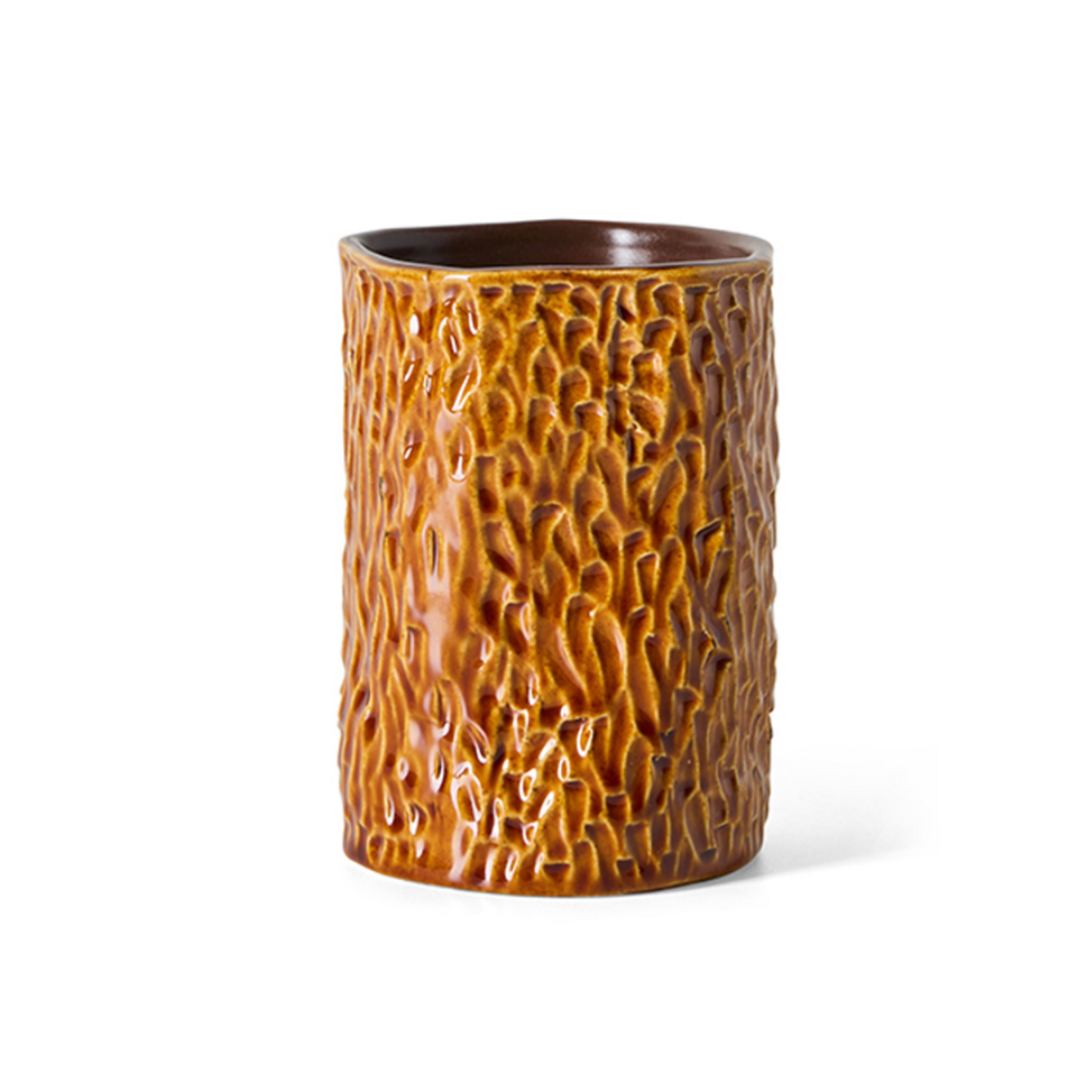 HKLIVING HKLIVING -  Vaas Rugged burnt caramel AVC0018