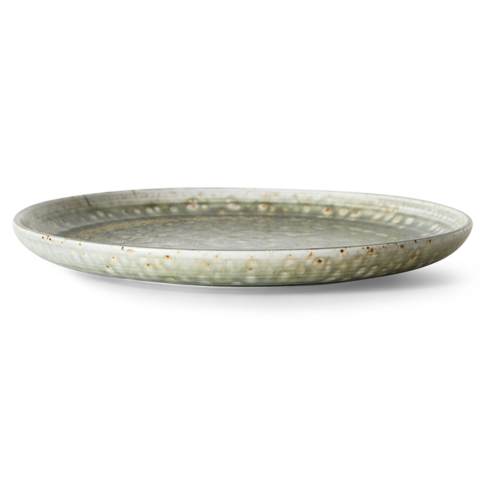 HKLIVING HKLIVING - Chef ceramics: diner bord rustic groen  KCC0011