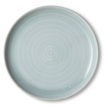 HKLIVING HKLIVING - Chef ceramics: diner bord rustic lichtblauw  KCC0012