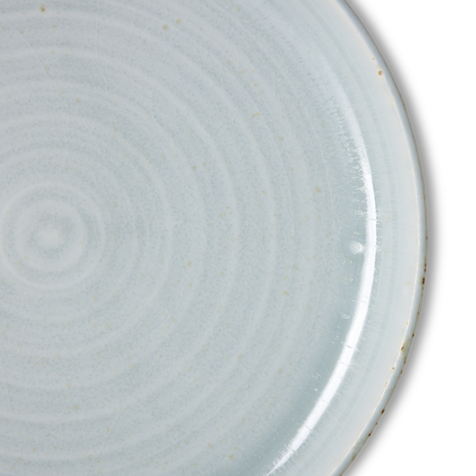 HKLIVING HKLIVING - Chef ceramics: diner bord rustic lichtblauw  KCC0012