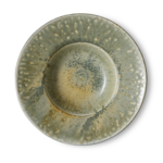 HKLIVING HKLIVING - Chef ceramics: pasta bord, rustiek groen KCC0017