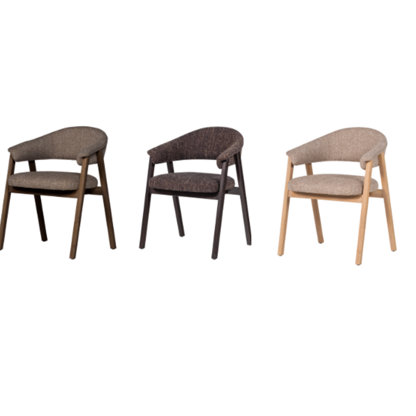 WOOOD EXCLUSIVE WOOOD - Eetkamerstoel Tunar met armleuning hout