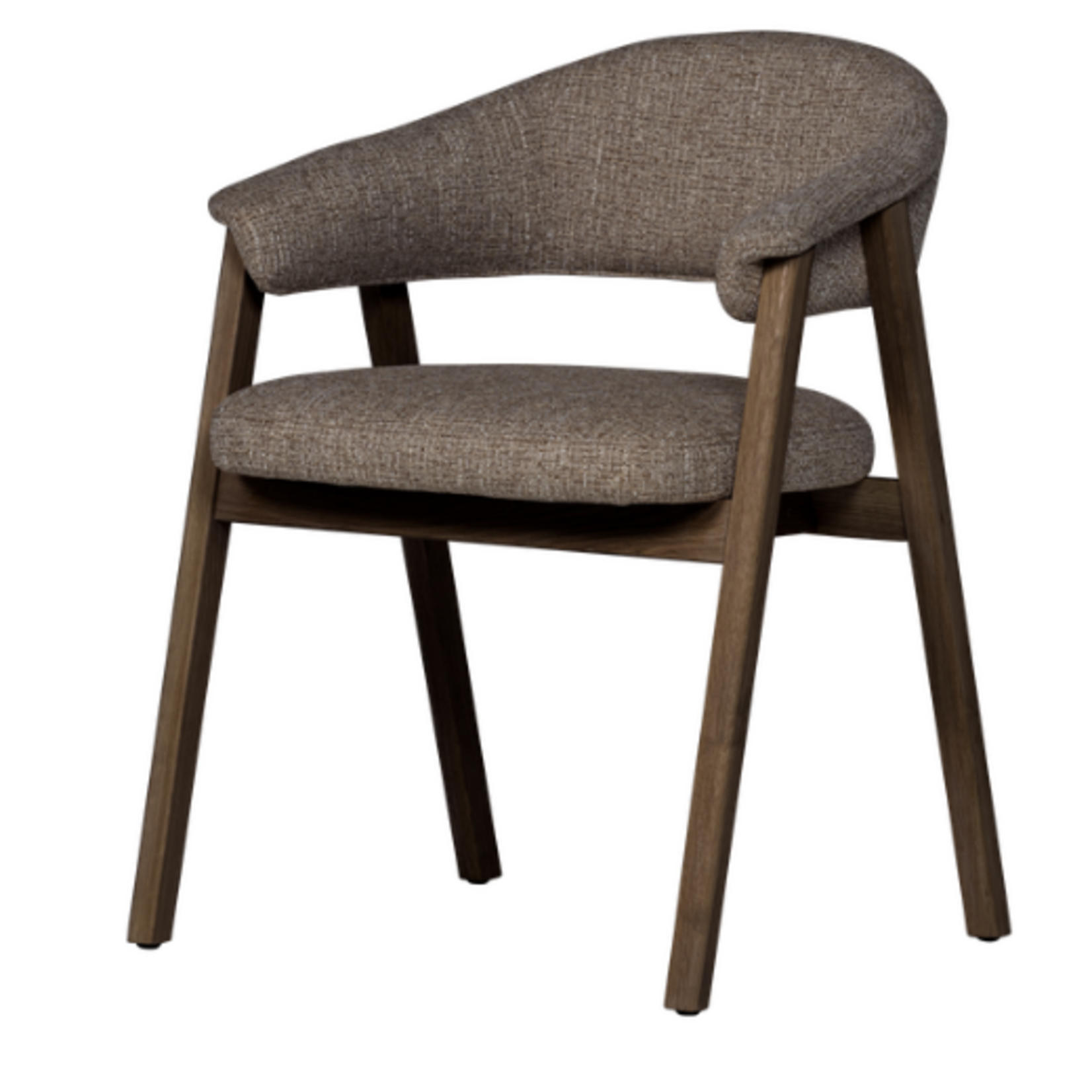 WOOOD EXCLUSIVE WOOOD - Eetkamerstoel Tunar met armleuning hout