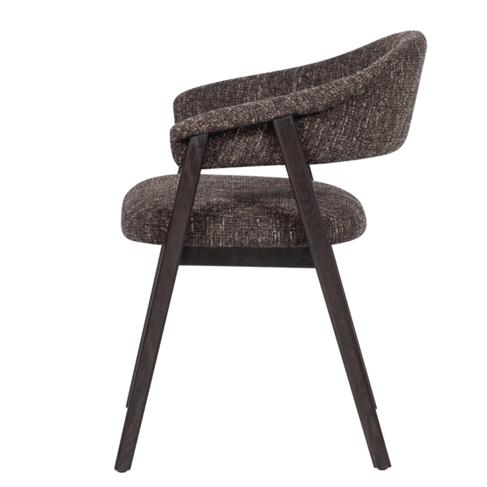 WOOOD EXCLUSIVE WOOOD - Eetkamerstoel Tunar met armleuning hout