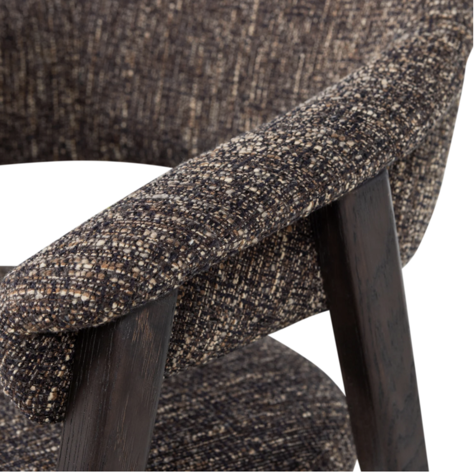 WOOOD EXCLUSIVE WOOOD - Eetkamerstoel Tunar met armleuning hout