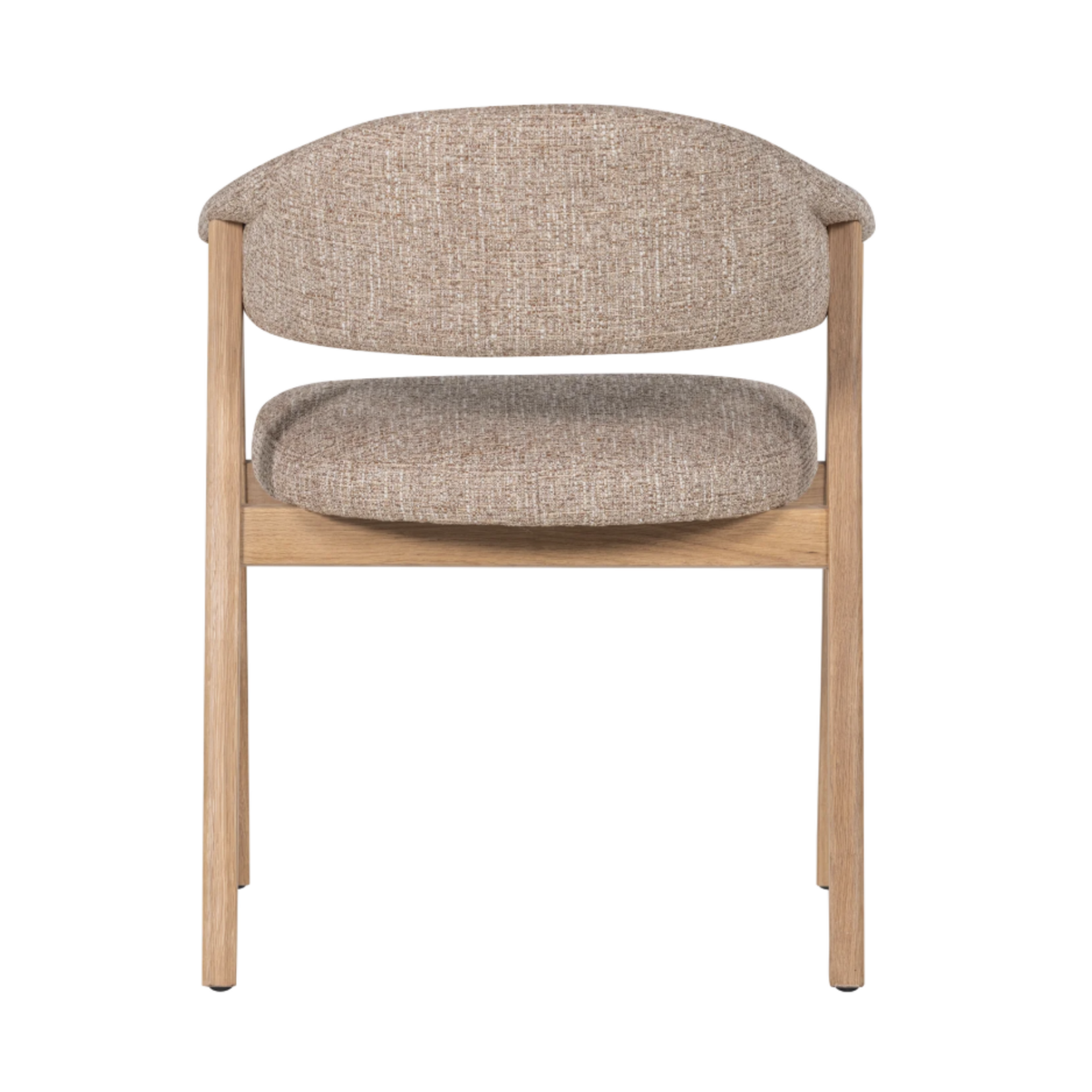 WOOOD EXCLUSIVE WOOOD - Eetkamerstoel Tunar met armleuning hout