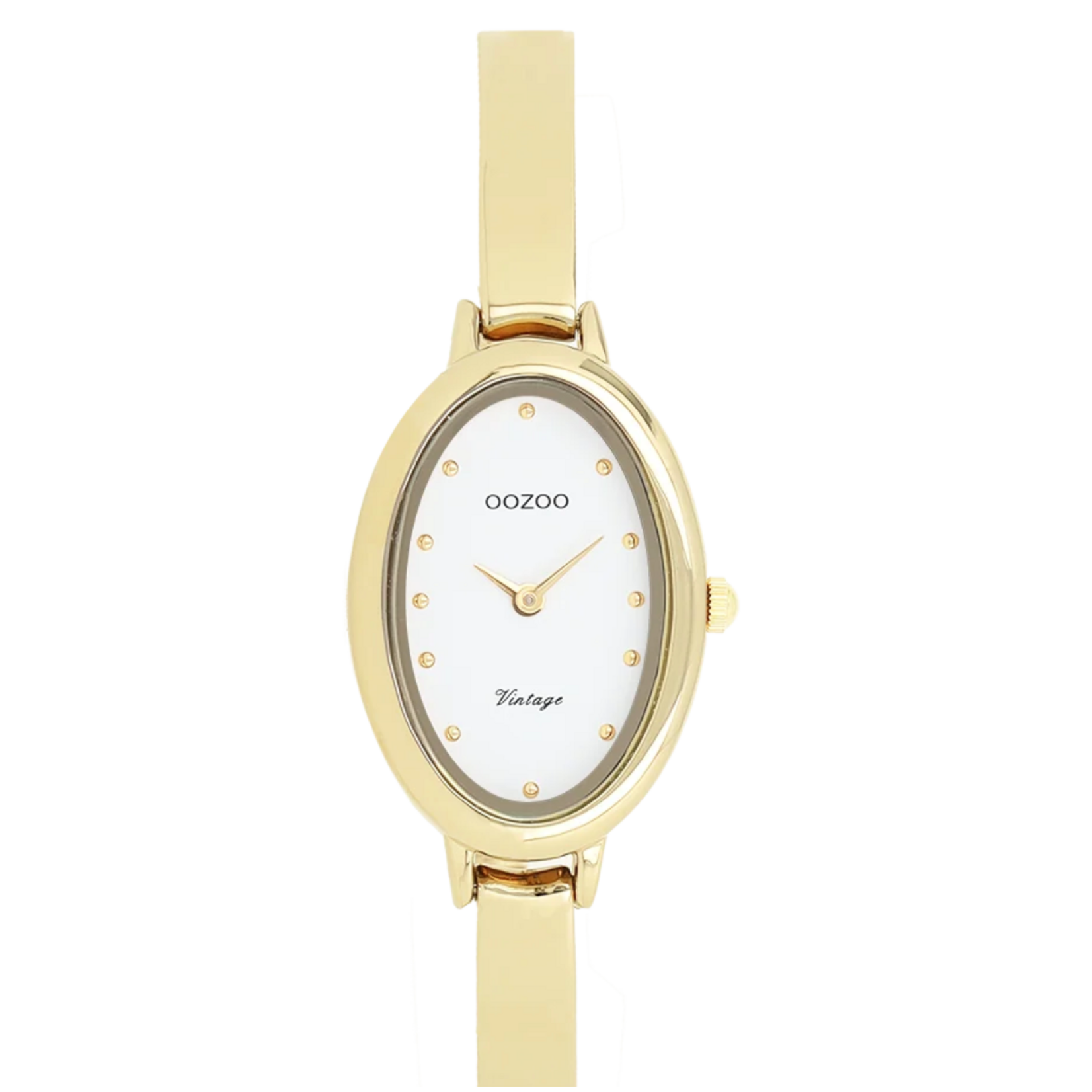 OOZOO OOZOO - Goudkleurig OOZOO horloge met bangle - C20462