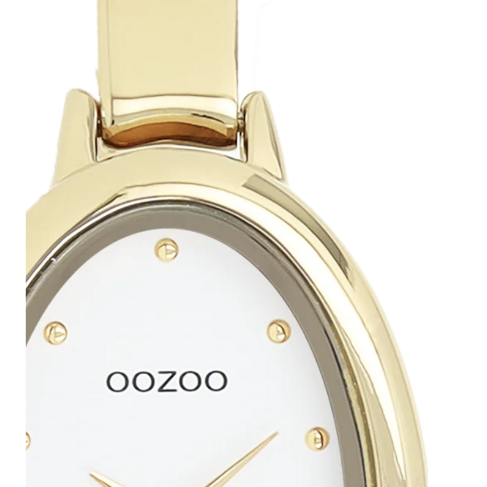 OOZOO OOZOO - Goudkleurig OOZOO horloge met bangle - C20462