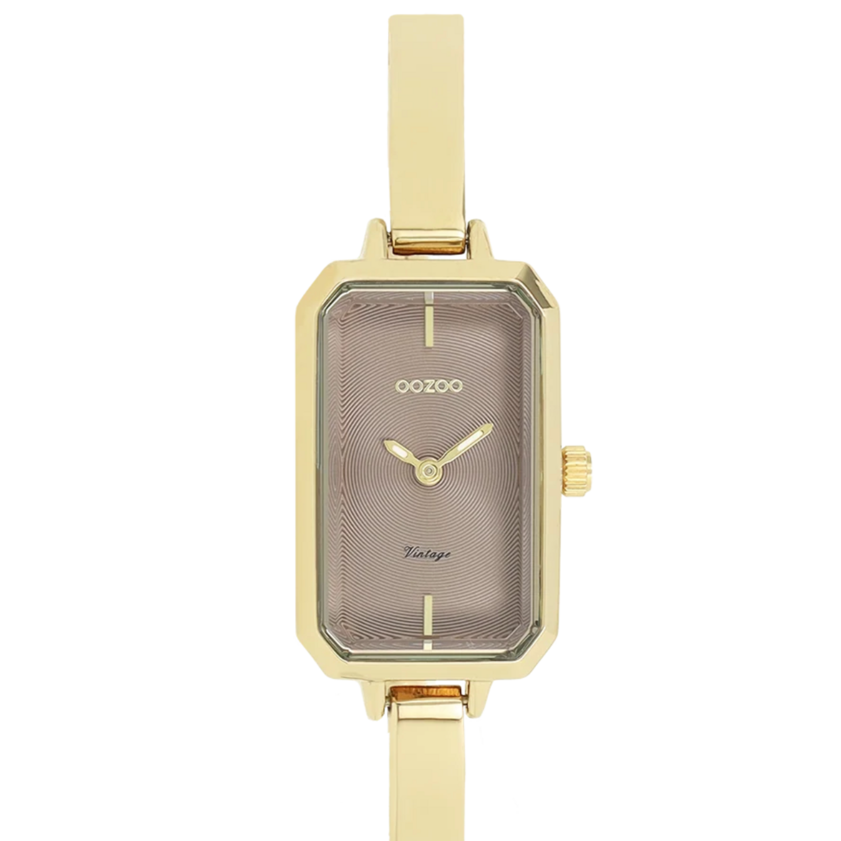OOZOO OOZOO - Horloge goudkleurig met bangle band - C20468