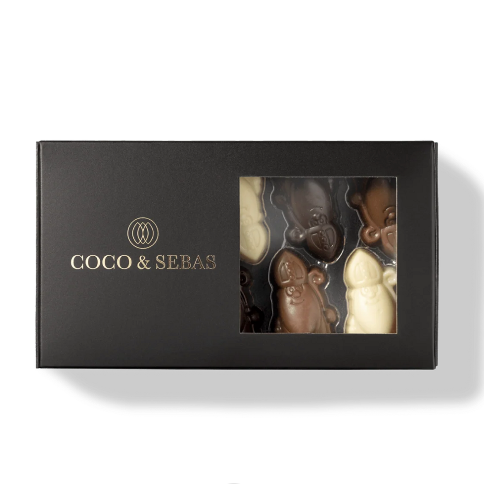 COCO & SEBAS Coco & Sebas - Sint bites Mix (melk, wit, karamel) 100g