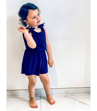 Pure Sense ALLIA'S DARK BLUE PLAYSUIT