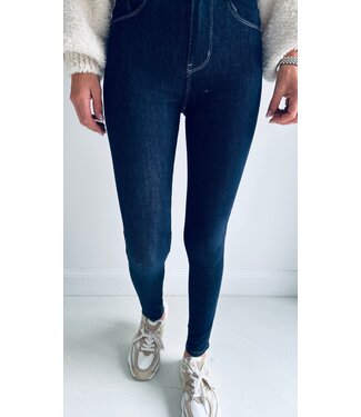 Pure Sense DARK DENIM  PUSH UP SKINNY JEANS 8221