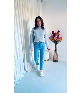 Pure Sense RIA GREY KNITTED SWEATER