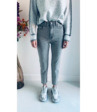 Pure Sense GREY MOM JEANS 2227