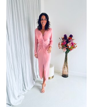 Pure Sense CHARLINE PINK GLOSS DRESS