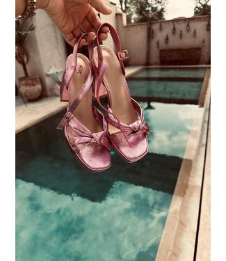 Pure Sense PINK BOW HEELS