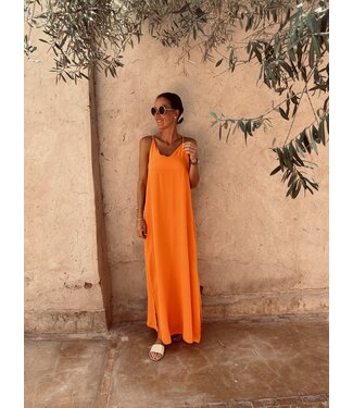 Pure Sense JULY ORANGE SUMMER DRESS