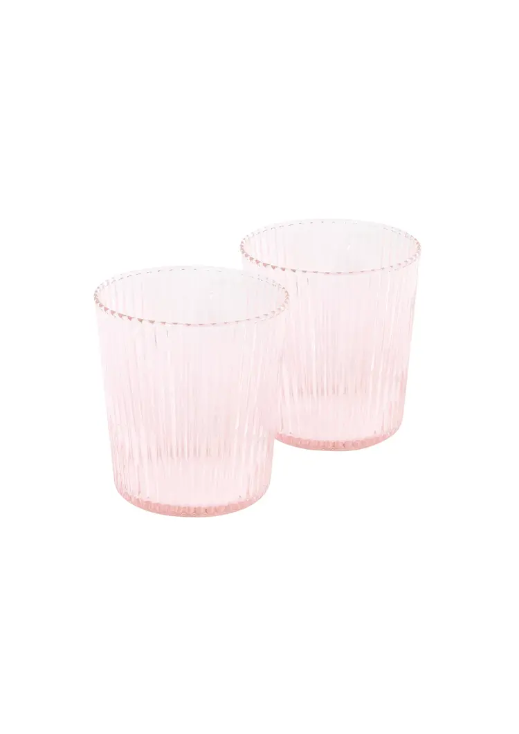 Paveau Paveau waterglas Pink roze