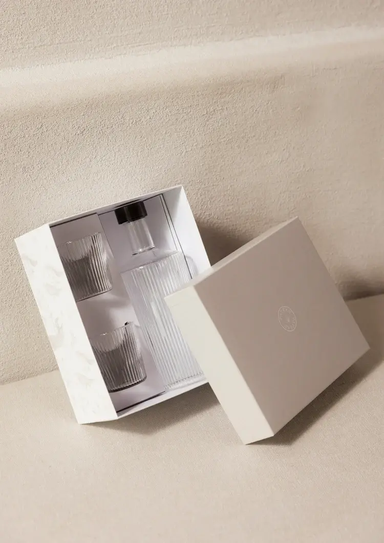 Paveau Paveau Giftset White Haven transparant