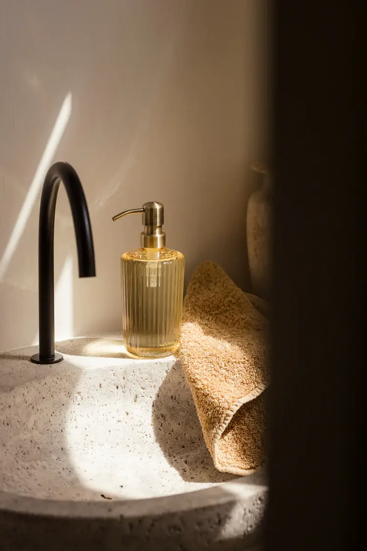 Paveau Paveau handzeepfles Cable geel