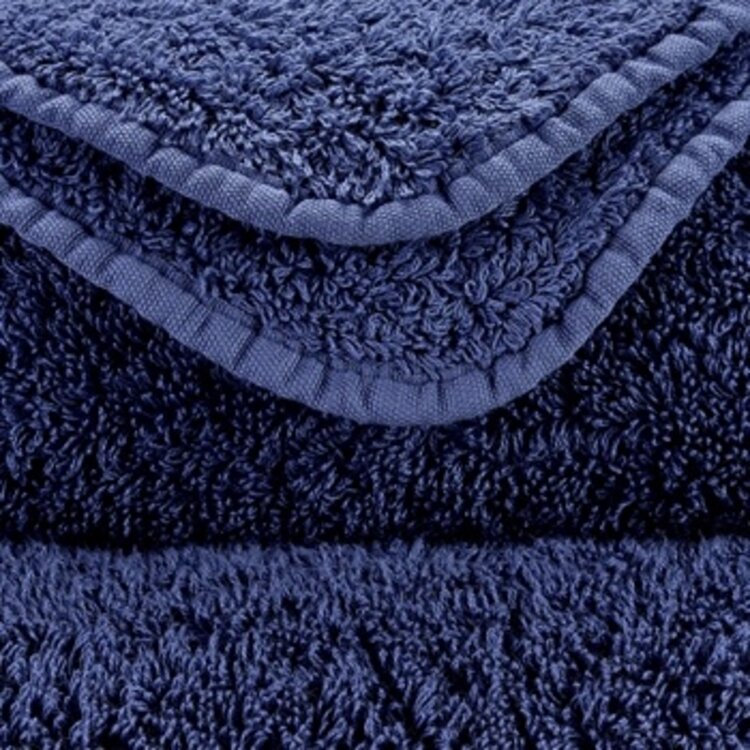 Abyss & Habidecor Abyss Habidecor Super Pile Handdoek Cadette blue Blauw (332)