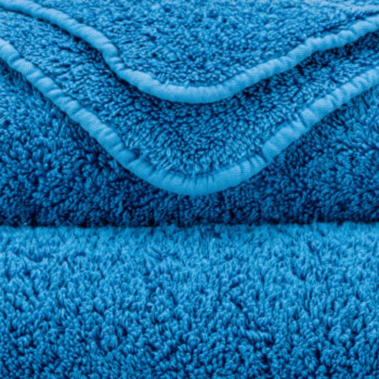 Abyss & Habidecor Abyss Habidecor Super Pile Handdoek Ocean Blauw (336)