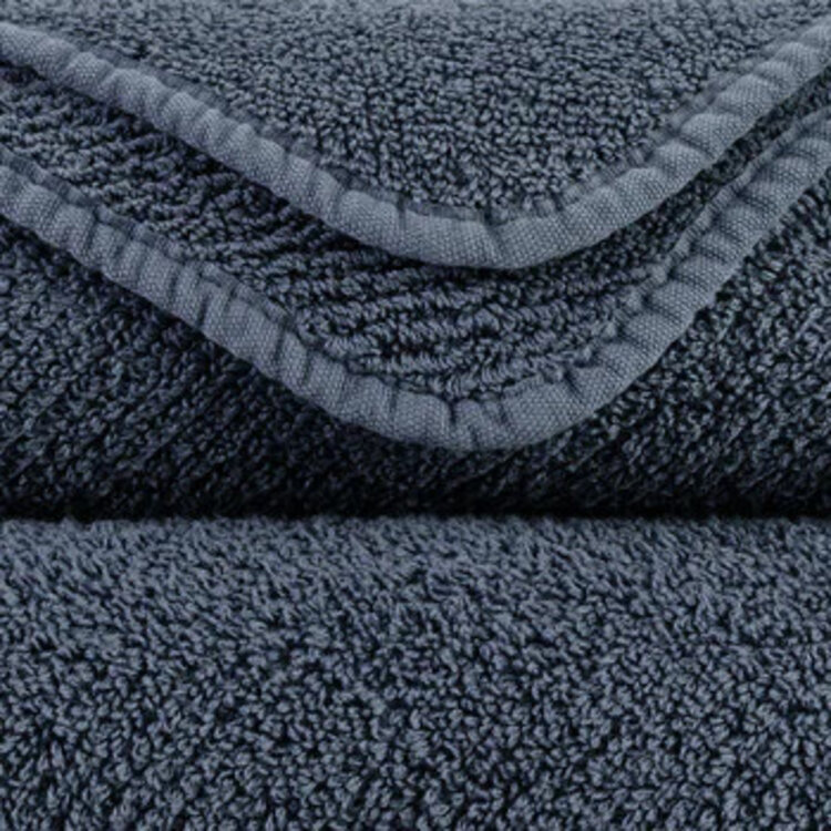 Abyss & Habidecor Abyss Habidecor Twill Handdoek Denim Zwart (307)