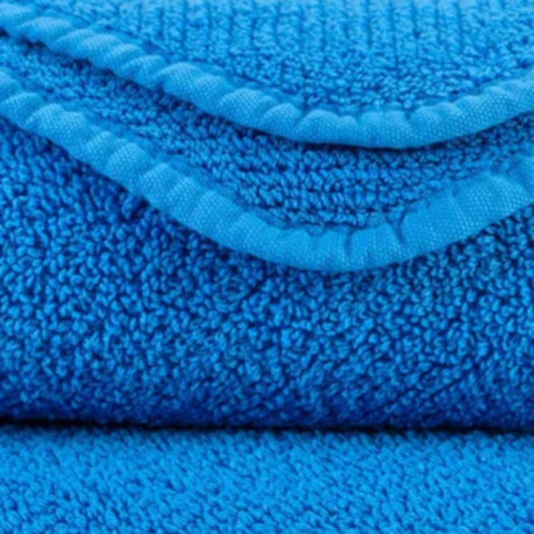 Abyss & Habidecor Abyss Habidecor Twill Handdoek Zanzibar Blue Blauw (383)