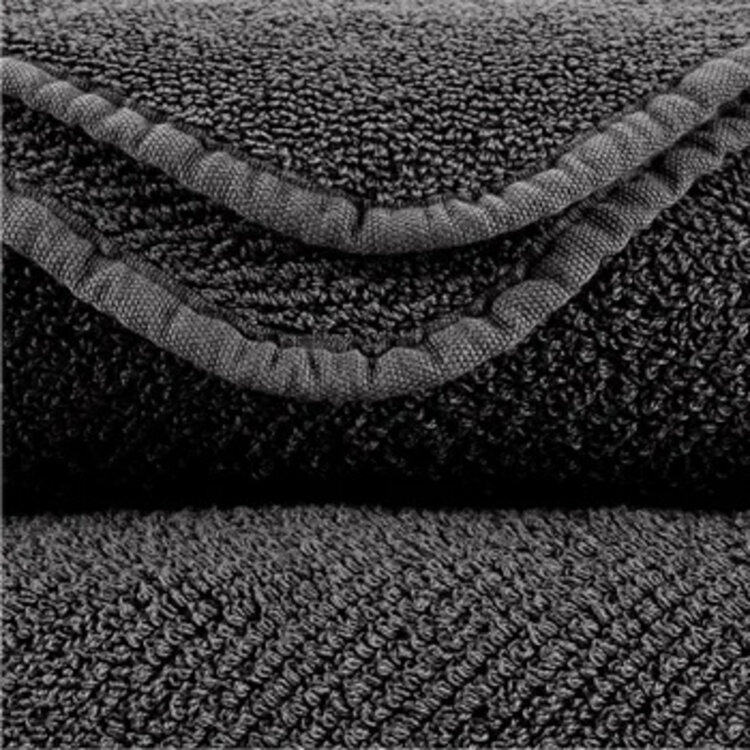 Abyss & Habidecor Abyss Habidecor Twill Handdoek Volcan Zwart (997)