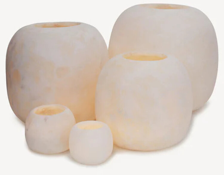 Sirocco Living Sirocco Alabaster Curra mini White