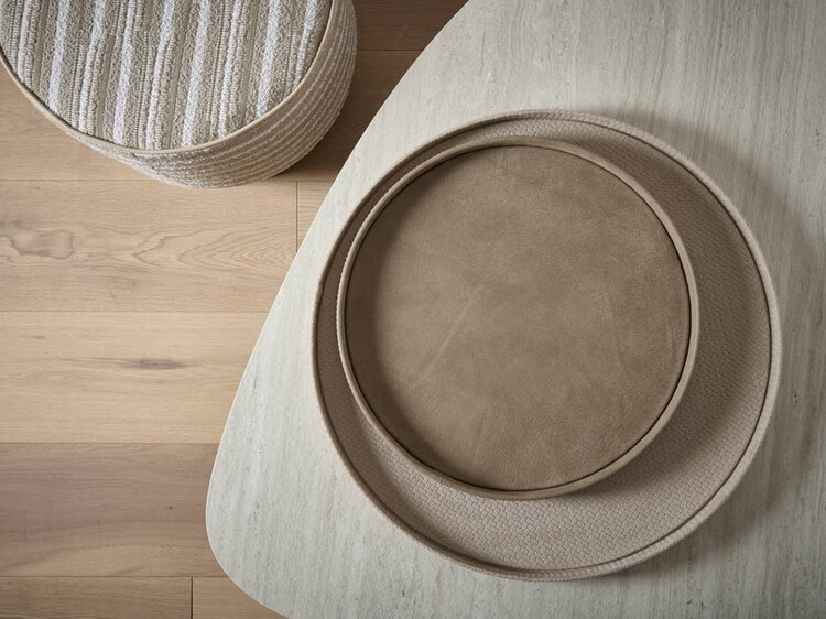 Evolution 21 Evolution21 Vegan Leather Dienblad Tray Embossed Blush