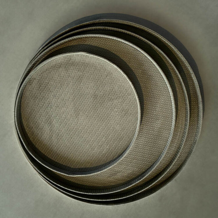 Evolution 21 Evolution21 Vegan Leather Dienblad Tray Embossed Blush