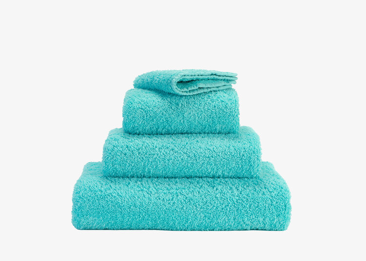 Abyss & Habidecor Abyss Habidecor Super Pile Handdoek Turquoise (370)