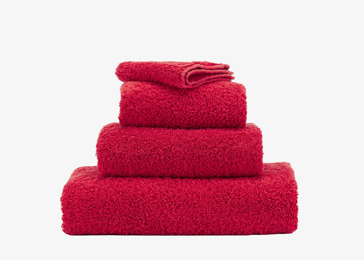 Abyss & Habidecor Abyss Habidecor Super Pile Handdoek Carmin Rood (564)