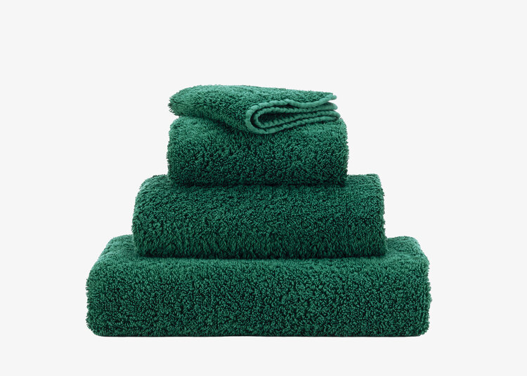 Abyss & Habidecor Abyss Habidecor Super Pile Handdoek British Green Groen (298)