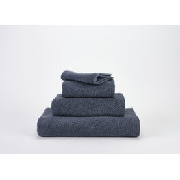 Abyss Habidecor Abyss Habidecor Twill Handdoek Denim Zwart (307)